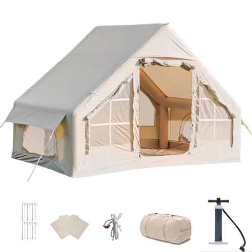 スタイリッシュテント エアーテント【べージュ】 Amazon.co.jp: TOMOUNT インフレータブルテント : スポーツ